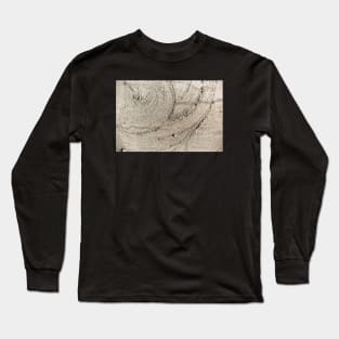 Concrete Paving Texture Long Sleeve T-Shirt